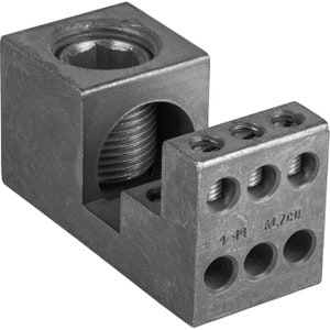 Main product image for Ground Power Distribution Block 500 MCM to 6 x 4 AWG269-2500